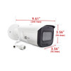 IC Realtime Edge 4MP 2.8mm Lens Outdoor PoE Bullet IP Camera