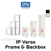 2N Helios IP Verso Surface & Flush Mount Frames