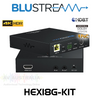 BluStream HEX18G-KIT 4K HDR 18Gbps Advanced HDBaseT PoC Extender Kit (up to 100m)