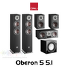 Dali Oberon 5 Floorstanding 5.1 with Bookshelf Speaker Pack