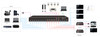 AVGear CSK-HD88 8x8 4K HDR HDMI 2.0 HDBaseT Matrix Kit with 6 Receivers