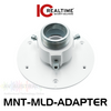 IC Realtime Ceiling Mount Adapter For IPEL-M80V-IRW1 & ICIP-MLD42-IR