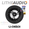 Lithe Audio Pro LI-06501 6.5" IP44 WiFi Multi-Room In-Ceiling Speaker (Each)