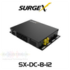 SurgeX Squid SXDC812230 Multistage Surge Suppression Supports 4 IEC, 4 12V DC & 2 2.5V USB Ports