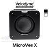 Velodyne MicroVee X 6.5" 1000W RMS Active Subwoofer with 2 Passive Radiators