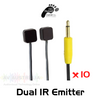 Naked Cable Dual IR Emitter (10 Pack)