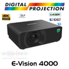 Digital Projection E-Vision 4000 4K-UHD HDBaseT 3D DLP Laser Projector