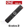 OFA URC7125 Evolve 2 Device Universal TV Remote Control