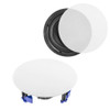 Power Dynamics NCBT5 5.25" Low Profile Powered Bluetooth In-Ceiling Speakers (Pair)