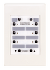 Australian Monitor WP10R  8 Button & Volume Control Wall Panel For ZONEMIX