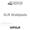 Australian Monitor WPXLR Balanced XLR Female Wall Panel