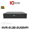 IC Realtime 4K 32-Ch 12MP 384Mbps Throughput 8-Bay H.265 2U NVR