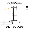 Atdec AD-TVC-70A 32"-70" Video Conferencing Mobile TV Trolley (70kg Max)