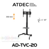 Atdec AD-TVC-20 32"-55" Video Conferencing Mobile TV Trolley (20kg Max)