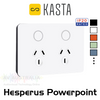 Kasta Hesperus Double 240V 10A Blue LED Smart Powerpoint