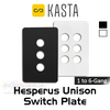 Kasta Hesperus Unison 1 To 6-Gang Grid Plate & Cover