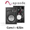 Episode Core 1 Series 6.5" In-Wall Speakers (Pair)