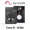 Episode Core 5 Series 6.5" In-Wall Speakers (Pair)