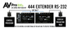 AVPro Edge 4K60 4:4:4 HDR HDMI Over HDBaseT Extender Set with PoH and 2-Way USB/KVM, IR & RS232 (40m)