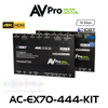 AVPro Edge 4K60 4:4:4 HDR HDMI Over HDBaseT PoH Extender Set With Ethernet and 2-Way IR & RS232 (70m)