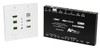 AVPro Edge ConferX 4K HDR HDMI Over HDBaseT Wallplate Extender Kit with 2-Way USB (40m)