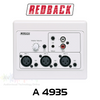 Redback 3 Input XLR Mic/Line Pre-Amp Wallplate