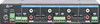 Redback 4 Channel Public Address Mixer With Bass & Treble