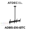 Atdec ADBS-2X1-12TC 2x1 VESA 400 Tilt Menu Board Ceiling Mount (25kg Max Per Screen)