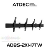 Atdec ADBS-2X1-17TW 2x1 VESA 400 Tilt Menu Board Wall Mount (50kg Max Per Screen)