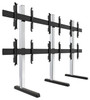 Atdec ADBS-3X2-30MFB VESA 400 3x2 Freestanding Floor Mount (50kg Max Per Screen)