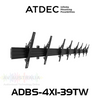 Atdec ADBS-4X1-39TW 4x1 VESA 400 Tilt Menu Board Wall Mount (50kg Max Per Screen)