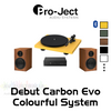 Pro-Ject Debut Carbon Evo Colourful Audio System