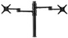 Atdec AFS-AT-DC 525mm Pole Dual Displays Desk Mount (8kg Max Per Monitor)