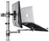 Atdec AFS-AT-NBC Dual Notebook / Monitor Arm Combo Desk Mount (8kg Max)