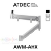 Atdec AWM-AHX Heavy Duty 597mm Dynamic Monitor Arm For AWM Modular Mounts (16kg Max)
