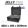 JellyFish 484x419x209mm IP67 Protective ABS Case