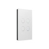 Clipsal C-Bus 1-4 Button Saturn Zen A-Series Wallplate