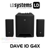 LD Systems DAVE 10 G4X 680W Compact 2.1 Powered PA System With 10" Subwoofer