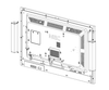 NEC SP-RM3 Side-Mounted Speakers To Suit Large Format V & P Series Displays (Pair)