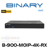 Binary 900 Series 4K Media Over IP Receiver