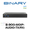 Binary 900 Series Media Over IP Audio Transmitter / Receiver