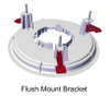 Biamp Flush Mount Bracket For TCM-X, TCM-XA & TCM-XEX