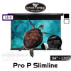 Vividstorm Pro P Slimline ALR UST Tab-Tension Motorised Projection Screens (84" - 120")