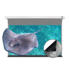 Vividstorm Slimline 3D Obsidian Long Throw ALR Tab-Tension Motorised Projection Screens (84" - 120")