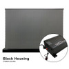 Vividstorm S Obsidian Long Throw ALR Perforated Tab-Tension Floor Rising Motorised Projection Screens (72" - 120")