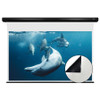 Vividstorm Slimline White Cinema Tab-Tension Motorised Projection Screens (84" - 120")