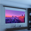 Vividstorm Slimline White Cinema Tab-Tension Motorised Projection Screens (84" - 120")