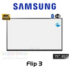 Samsung Flip 3 4K UHD 350 Nits Interactive Digital Whiteboard (75", 85")