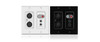 Q-SYS unD6IO 4x2 Multi-IO Dante Networked Audio Wallplate