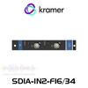 Kramer SDIA-IN2-F16/34 2-Channel SDI With Analog Audio Input Card